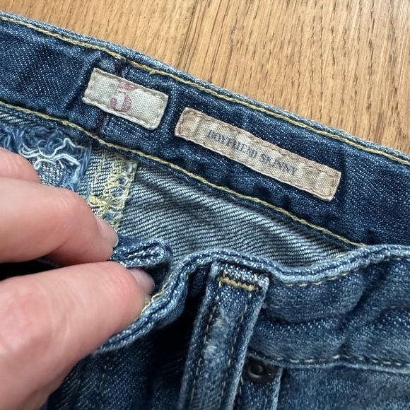 Polo Ralph Lauren Girls Boyfriend Jeans - Size 5T - EUC - Medium Blue Wash Denim - Picture 5 of 9